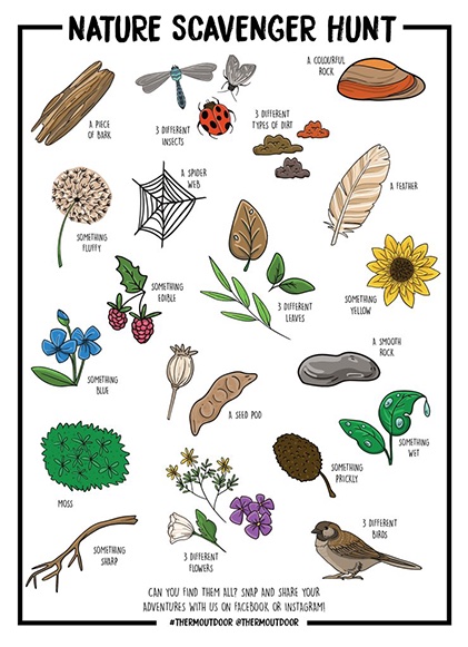 nature scavenger hunt